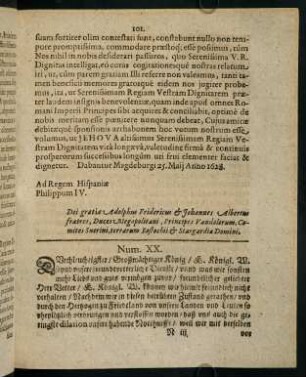 101-121, Num. XX. - XXXIII.