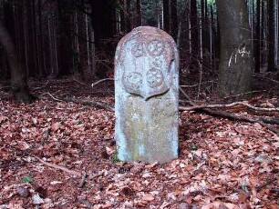 Grenzstein; Eltville, Obere Sauerwasserpfad