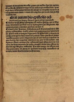 Ep[istu]la D. Schewrli ad Charitatem Pirchameram : Carmen C. Celtis ad eandem (In epistola illa includuntur) Epistola Pilati ad Tyberium Ces. Epistola Lentuli ad eundem ... (Item) Utilitates missa ...