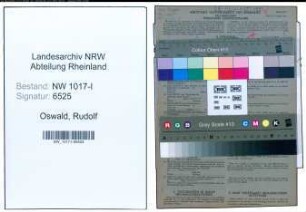 Entnazifizierung Rudolf Oswald , geb. 09.09.1906 (Elektromeister)