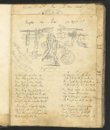 [1-230 ungezählte Seiten], Gazette du Roi
