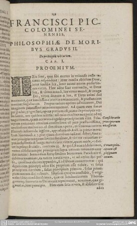 Gradus II. De principii virtutum