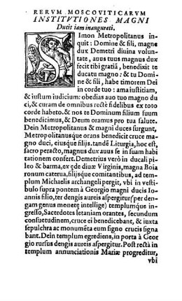 Institutiones Magni ducis iam inaugurati