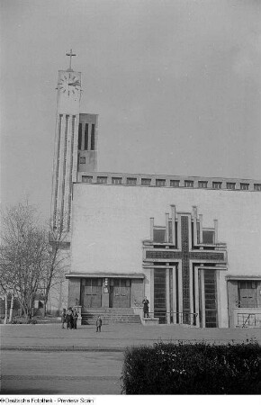 Teilansicht der Gohliser Versöhnungskirche
