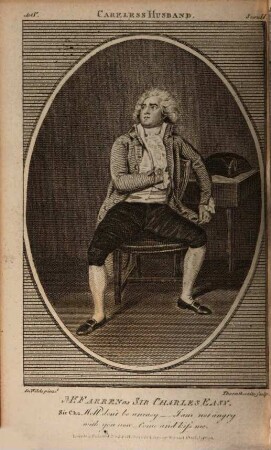 The careless husband : a comedy : Adapted for Theatrical Representation, as performed at the Theatres-Royal, Drury-Lane and Covent-Garden. Regulated from the Prompt-Books, By Permission of the Managers