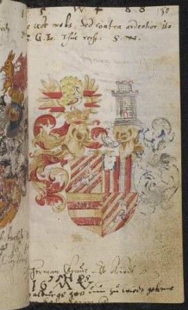 Wappen: Graf Hermann von Wied (+1591), Eintrag 1588