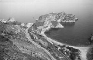 Reisefotos Italien. Sizilien. Taormina. Blick zur Küste