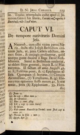 223-227, Caput VI