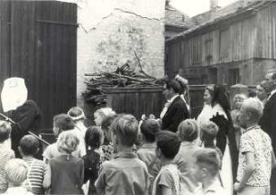 Hochzeit in Radibor : Gesellschaftliche Volkskultur - Sitten im Laufe des menschlichen Lebens - Hochzeit. Ort: Radwor / Radibor. Hochzeit.