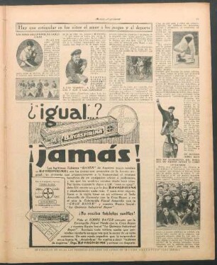 Hay que estimular en los niños el amor a los juegos y al deporte