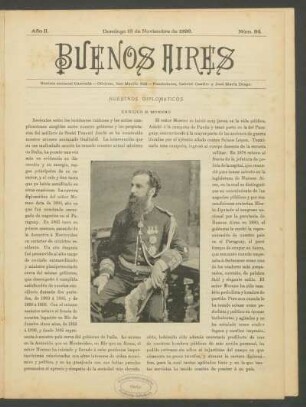 Nuestros diplomáticos : Enrique B. Moreno