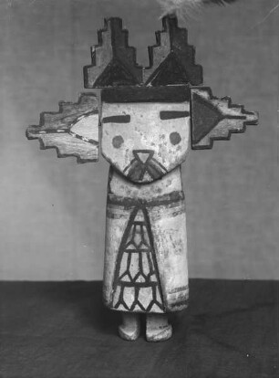 Holzfigur der Zuni-Indianer (Hopi)