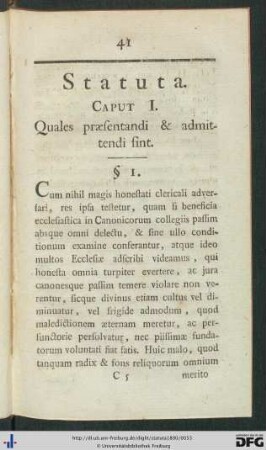 Statuta.