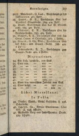 Libri Miscellanei