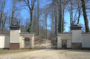 Wasser- oder Hirschtor und Ufermauer ; Berlin, Steglitz-Zehlendorf