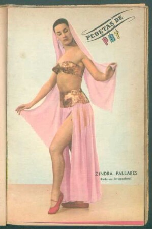 Zindra Pallares (bailarina internacional) - [Fotografía] : Pebetas de PBT