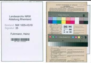 Entnazifizierung Heinz Fuhrmann , geb. 31.07.1912 (Gastwirt)