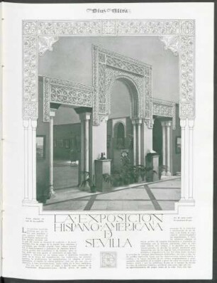 La Exposición Hispanoamericana de Sevilla