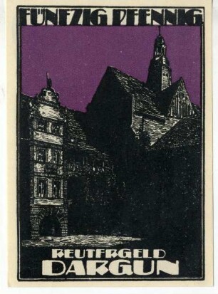 Geldschein / Notgeld, 50 Pfennig, 1922