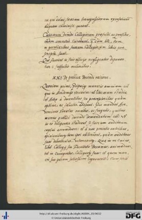 [fol. 15] De publica docendi ratione