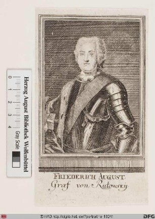 Bildnis Friedrich August Graf von Rutowski