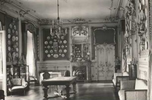 Hirschstein. Schloss Hirschstein, Inneres, Porzellansaal