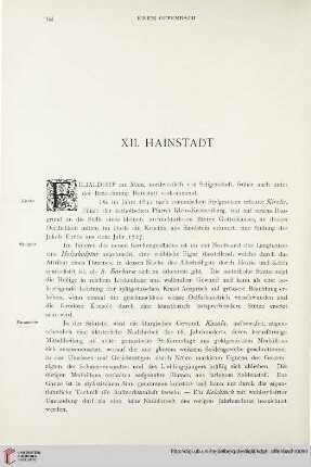 ⟦Hainstadt⟧