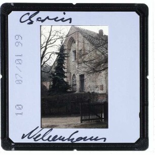 Chorin, Kloster : Fassade Nebenhaus