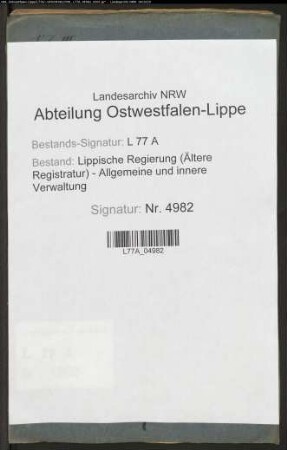 Gendarmerie - Polizei [Generalia] (berittene Polizei, Grenzschutzwache), Bd. 3