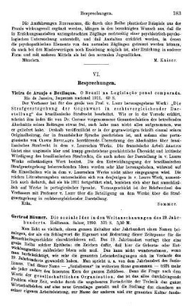 183, Vieira de Araujo e Bevilaqua. O Brazil na Legislação penal comparada. 1911