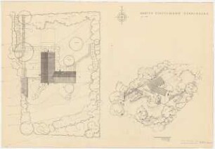Garten Goltermann, Herrenberg: Pflanzplan Gehölze 1:100