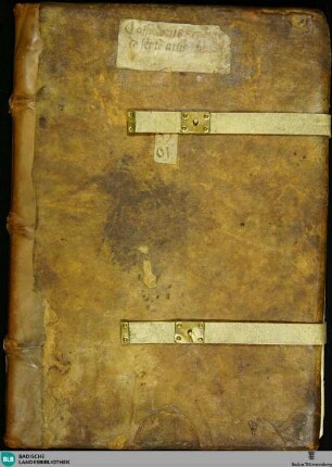Sammelhandschrift - Cod. Aug. perg. 106