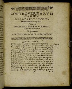 Disputatio decimaquarta