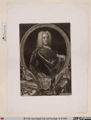 Bildnis Christoph Ferdinand Frhr. von Degenfeld