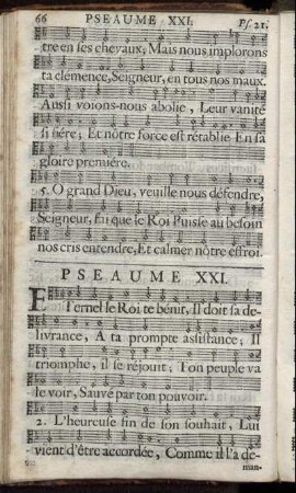Pseaume XXI. - Pseaume XL.