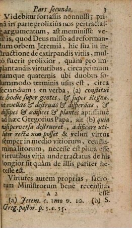 Semita Ad Sanctuarium : Monstrata Clericis, & Religiosis Aspirantibus ad Sacerdotium. Eodemque jam initiatis, Pars Secunda & Tertia