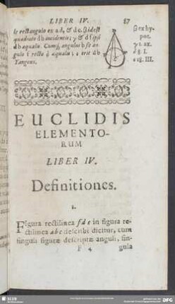 Euclidis Elementorum Liber IV
