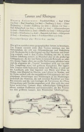 Taunus und Rheingau
