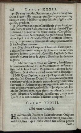 Caput XXXIII.