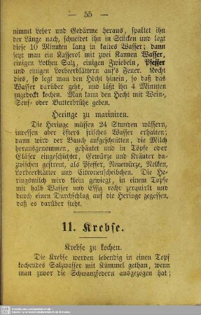 11. Krebse