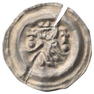Fundmünze, Brakteat, 1153 - 1278