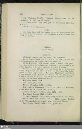 Pegau (Ephorie Borna)