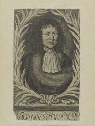 Bildnis des Johannes Riemer