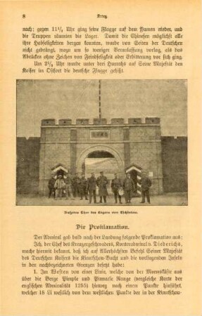 Die Proklamation