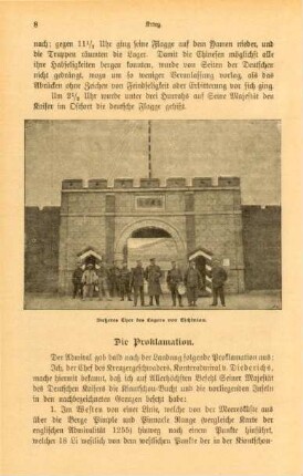 Die Proklamation