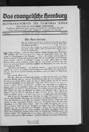 Mit Gott versöhnt