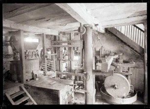 Ölmühle, innen