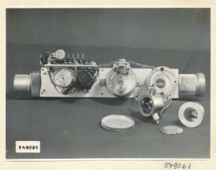 Fernsehsender Bild und Ton, Bauteile 1, Foto 1954