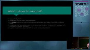 The Magnificent Modular Mahout: An extensible library for distributed math and HPC