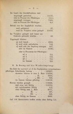 Ergebnisse der Schutzpockenimpfung im Königreiche Bayern für das Jahr.... 1884 (1885)